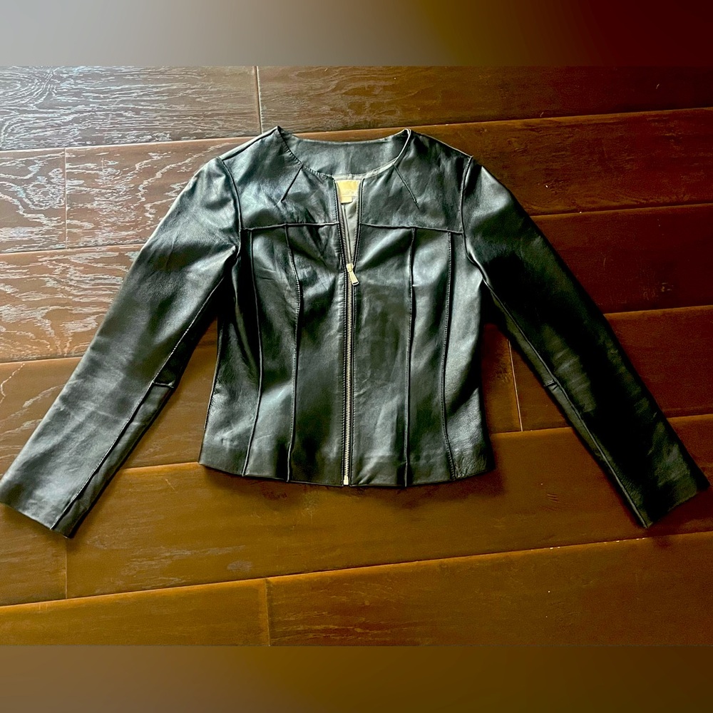 Michael Kors leather jacket